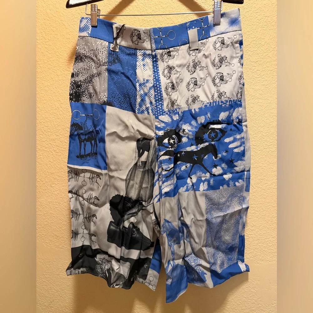 New Authentic Gucci Horsebit Logo Shorts Size IT 50 / US 32